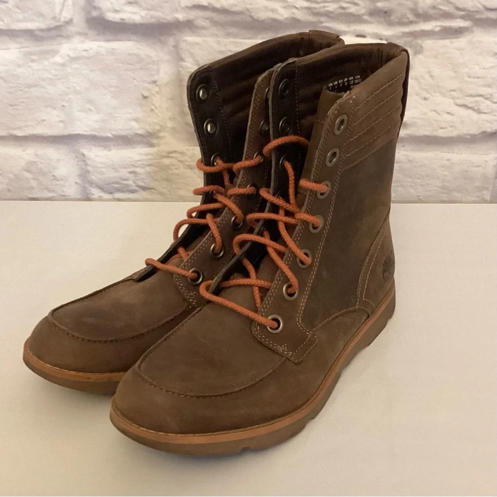 Timberland 6 Sumter A11S1 Women’s Full Grain Leather Hiking Boots Brown Lace Up
